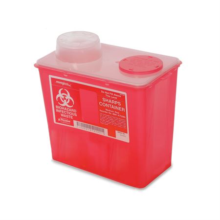 Specialty Sharps Containers 8qt Chimney-Top