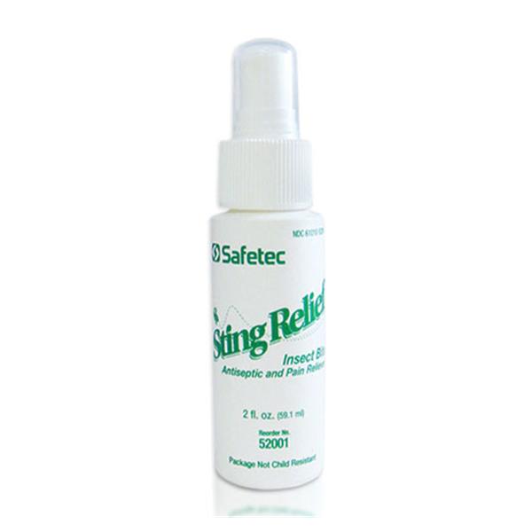 Safetec Of America  Safetec Sting Relief 2oz Spray Pump Ea