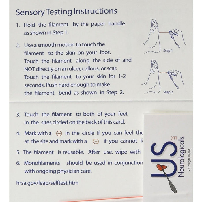 Jamar Foot Sensory Screening Test