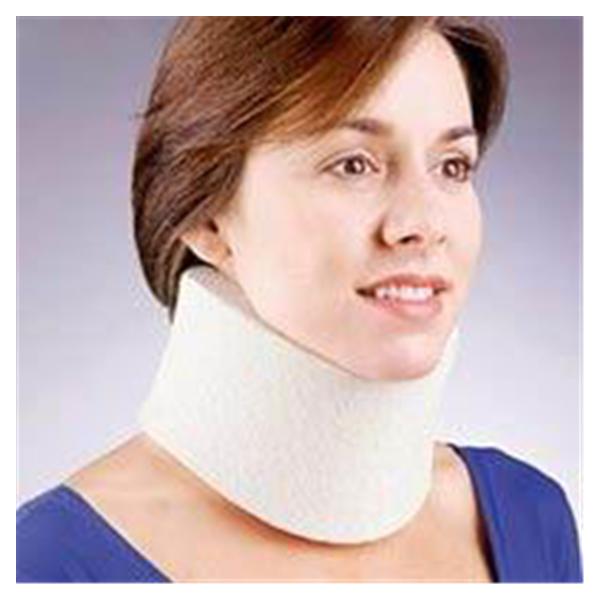 Fla Orthopedics  Collar Sized Lo Contour Cervical Foam Beige Size 13-19" Medium Ea