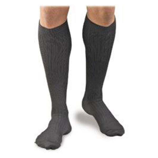 Fla Orthopedics  Dress Socks Compression Activa Knee High Closed Toe Men Tan Ea