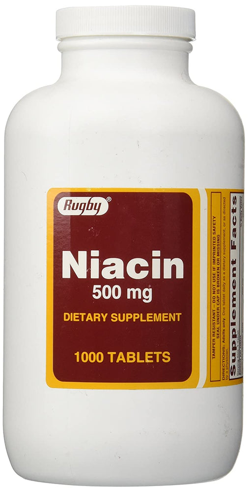 Rugby Niacin 500 Mg