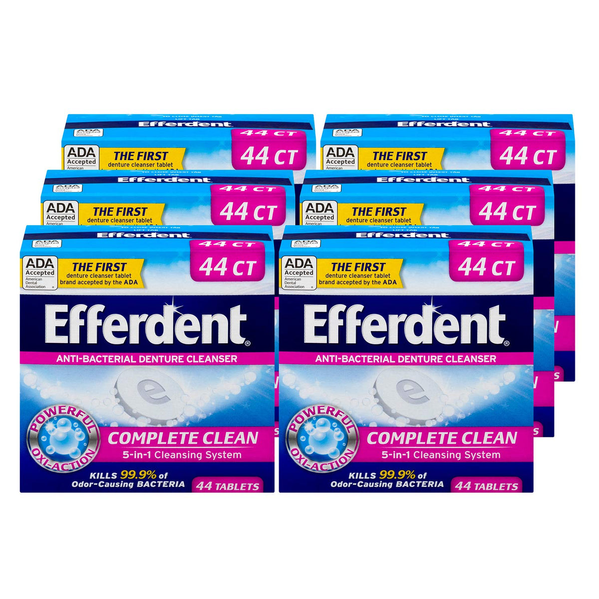 Medtech Efferdent Original Denture Cleanser Tablets - Efferdent Origin ...