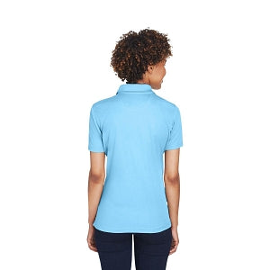 Ultraclub UltraClub Ladies' Cool & Dry Mesh Piqué Polo - 100% Polyester Cool and Dry Mesh Pique Polo Shirt, Women's, Columbia Blue, Size 3XL - 8210L CLB 3XL