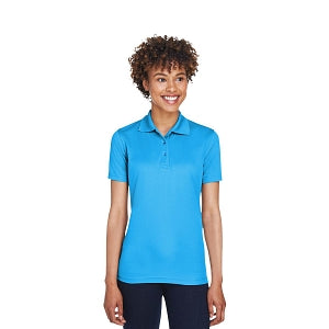 Ultraclub UltraClub Ladies' Cool & Dry Mesh Piqué Polo - 100% Polyester Cool and Dry Mesh Pique Polo Shirt, Women's, Coast, Size 3XL - 8210L COAS 3XL