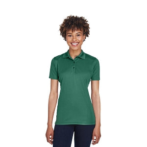 Ultraclub UltraClub Ladies' Cool & Dry Mesh Piqué Polo - 100% Polyester Cool and Dry Mesh Pique Polo Shirt, Women's, Forest Green, Size 3XL - 8210L FGRN 3XL