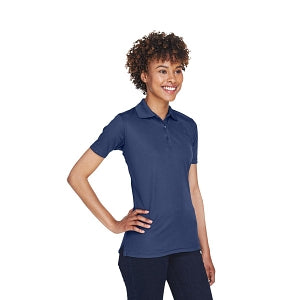 Ultraclub UltraClub Ladies' Cool & Dry Mesh Piqué Polo - 100% Polyester Cool and Dry Mesh Pique Polo Shirt, Women's, Navy, Size 3XL - 8210L NAVY 3XL