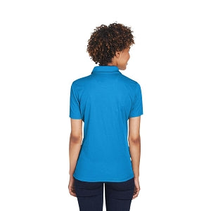 Ultraclub UltraClub Ladies' Cool & Dry Mesh Piqué Polo - 100% Polyester Cool and Dry Mesh Pique Polo Shirt, Women's, Pacific Blue, Size 3XL - 8210L PACB 3XL