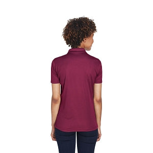 Ultraclub UltraClub Ladies' Cool & Dry Mesh Piqué Polo - 100% Polyester Cool and Dry Mesh Pique Polo Shirt, Women's, Wine, Size 3XL - 8210L WINE 3XL