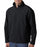 Ultraclub Unisex Wind Jackets - Men's 100% Polyester Ripstop Jacket with Zip Pocket and Cadet Collar, Black, Size 4XL - 8280 BLACK 4XL