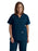 Medline PerforMAX Women's V-Neck Tunic Scrub Top with 2 Pockets - PerforMAX Women's V-Neck 2-Pocket Tunic Scrub Top, Size 4XL, Caribbean Blue - 839NNT4XL