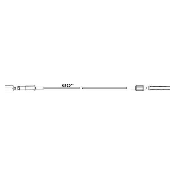 Smiths Medical ASD IV Extension Set 60" 50/Ca