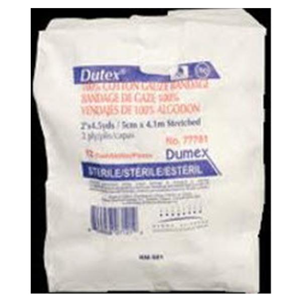 Integra LifeSciences  Bandage Dutex 2"x4.1yd Conforming Ctn White LF Strl 8X12/Ca