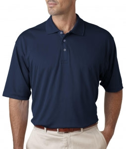 Ultraclub UltraClub Men's Cool & Dry Sport Polo - Short-Sleeve Cool and Dry Sport Polo Shirt, Men's, Navy, Size 2XL - 58415317