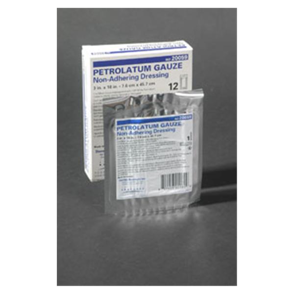 Integra LifeSciences  Dressing Gauze Xeroform Petrolatum 1x8" Sterile White LF 50/Bx, 4 BX/CA (DKC77034)