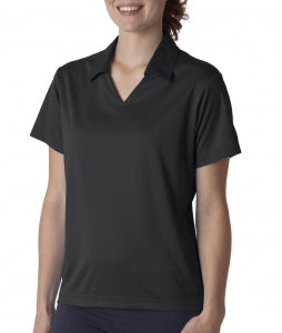 Ultraclub UltraClub Ladies' Cool & Dry Sport Pullover - DBD-POLO, PERFORMANCE LADIESCOOL AND DRY - 8407BLKM