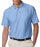 Ultraclub Men's Tonal Striped Cool and Dry Polo - Cool and Dry Elite Tonal Stripe Performance Polo Shirt, Men's, Carolina Blue, Size 3X - 59215018