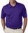 Ultraclub Men's Cool and Dry Interlock Polo - Cool and Dry Sport Performance Interlock Polo Shirt, Men's, Purple, Size M - 56115374