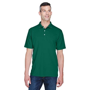 Ultraclub UltraClub Men's Cool & Dry Stain-Release Performance Polo - 100% Polyester Cool and Dry Stain-Release Performance Polo Shirt, Men's, Forest Green, Size 2XL - 8445-FOREST GREEN-2XL