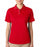 Ultraclub Ladies Cool and Dry Sport Polo - 100% Polyester Cool and Dry Stain-Release Performance Polo Shirt, Women's, Red, Size 2XL - 59215548