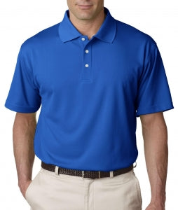 Ultraclub UltraClub Men's Cool & Dry Stain-Release Performance Polo - 100% Polyester Cool and Dry Stain-Release Performance Polo Shirt, Men's, Royal Blue, Size M - 59215324