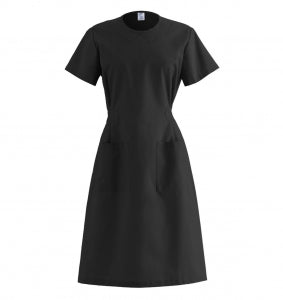 Medline ComfortEase Step-In Scrub Dresses - DBD-DRESS, SCRUB, COMFORT EASE BLACK - 844JNT4XL