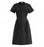 Medline ComfortEase Step-In Scrub Dresses - DBD-DRESS, SCRUB, COMFORT EASE BLACK - 844JNT4XL