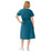 Medline ComfortEase Step-In Scrub Dresses - DBD-DRESS, SCRUB, STEP-IN, 2PKT, CE, CARIB, S - 844JCBS