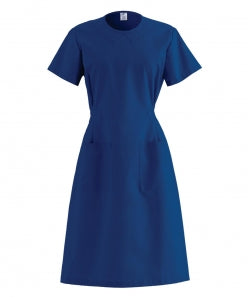 Medline Comfort Ease Scrub Dresses - DBD-DRESS, SCRUB, STEP-IN, 2 PKT, MIDNIGHT, 4 - 844JNT4XL