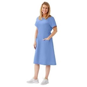 Medline ComfortEase Step-In Scrub Dresses - DBD-DRESS, SCRUB, STEP-IN, 2PKT, CE, CEIL, S - 844JNTS