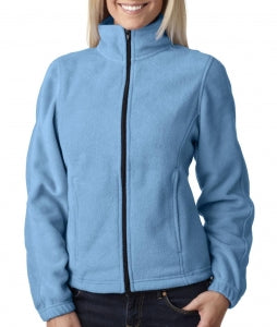 Ultraclub Ladies' Full-Zip Fleece Jackets - DBD-JACKET, FLEECE, WMNS, 100% POLY, CRLNABL - 8481CLBM