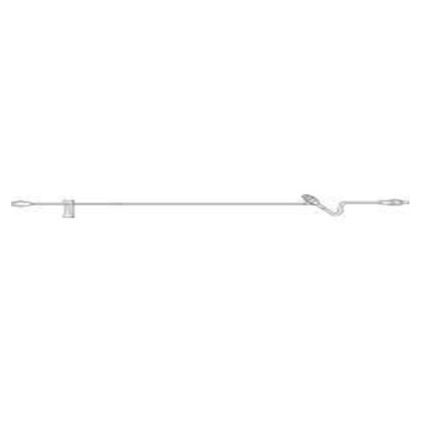 Baxter Healthcare IV Extension Set 44 M LL Adptr/Clr Primary Infusion Spike 48/Ca