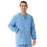 Medline Unisex AngelStat Snap-Front Warm-Up Scrub Jackets - AngelStat Unisex Warm-Up Scrub Jacket, Ciel Blue, Size 4XL, Medline Color Coding - 849NTH4XL-CM