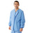 Medline Unisex AngelStat Snap-Front Warm-Up Scrub Jackets - AngelStat Unisex Warm-Up Scrub Jacket, Ciel Blue, Size 4XL, Medline Color Coding - 849NTH4XL-CM