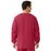 Medline Unisex AngelStat Snap-Front Warm-Up Scrub Jackets - AngelStat Unisex Warmup Jacket, Raspberry, Size 4XL - 849NTR4XL