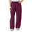 Medline PerforMAX Elastic Waist Scrub Pants - PerforMAX Unisex Elastic Waist Scrub Pants, Size 4XL Regular Inseam, Wine - 850NNT4XL