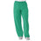 Medline PerforMAX Elastic Waist Scrub Pants - PerforMAX Unisex Elastic Waist Scrub Pants, Size L Tall Inseam, Jade - 850NTJLT