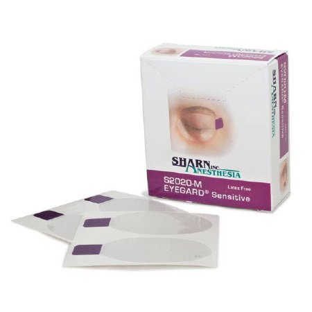 EyeGard Sensitive Eye Protector, Adhesive Disposable Clear