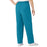 Medline AngelStat Women's Elastic Waist Scrub Pants with Drawstring - AngelStat Women's Elastic Waist Scrub Pants with Drawstring, Size 4XL, Peacock - 854NBT4XL