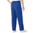 Medline AngelStat Women's Elastic Waist Scrub Pants with Drawstring - AngelStat Women's Elastic Waist Scrub Pants with Drawstring, Size 4XL, Sapphire - 854NHT4XL