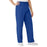 Medline AngelStat Women's Elastic Waist Scrub Pants with Drawstring - AngelStat Women's Elastic Waist Scrub Pants with Drawstring, Size 4XL, Sapphire - 854NHT4XL