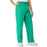 Medline AngelStat Women's Elastic Waist Scrub Pants with Drawstring - AngelStat Women's Elastic Waist Scrub Pants with Drawstring, Size 4XL, Jade - 854NTJ4XL