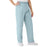 Medline AngelStat Women's Elastic Waist Scrub Pants with Drawstring - AngelStat Women's Elastic Waist Scrub Pants with Drawstring, Size L, Misty - 854NTZL