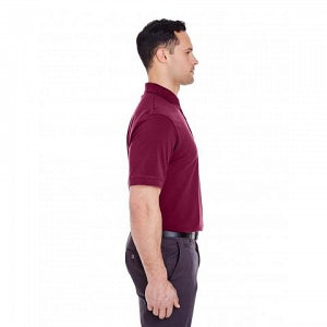 Ultraclub Unisex Polo Shirts - 100% Cotton Polo Shirt, Unisex, Wine, Size 2XL - 8550 MAROON 2XL