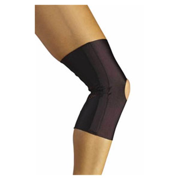 Lohmann & Rauscher Sleeve Brace epX Knee Neoprene Alternative Black Size Medium Ea