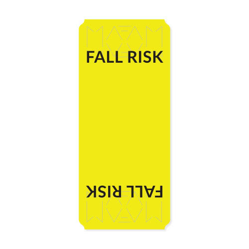 PDC Healthcare Ident-Alert Color Coded Wraps, Fall Risk - Yellow, 250 Wraps per Box - 8630F-14-PDJ