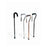 Medline Industries  Cane Single Aluminum 250lb Capacity 29-38" Chrome Adult 6/Ca