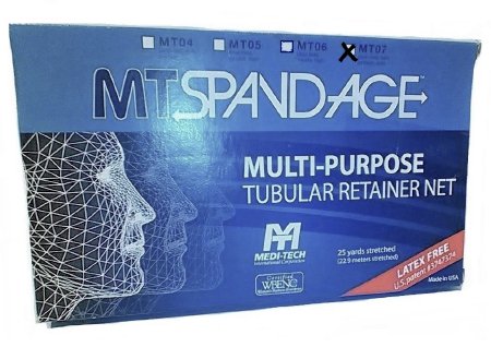 Medi-Tech Int'l Elastic Tubular Bandages - Spandage Tubular Bandages, Size S, Chest Size 7, 10 yd. - MT107