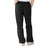 Medline PerforMAX Women's Modern Fit Boot Cut Scrub Pants with 2 Pockets - PerforMAX Women's Modern Fit Boot Cut Scrub Pants with 2 Pockets, Size L Petite Inseam, Black - 865DKWLP