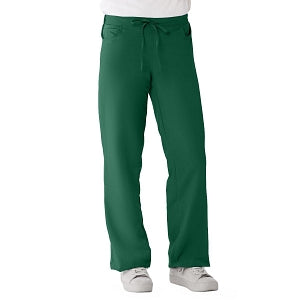 Medline PerforMAX Women's Modern Fit Boot Cut Scrub Pants with 2 Pockets - PerforMAX Women's Modern Fit Boot Cut Scrub Pants with 2 Pockets, Size 4XL Regular Inseam, Evergreen - 865JEG4XL